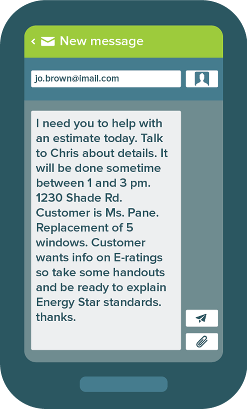 What are the two tasks that Jo has been asked to complete today?